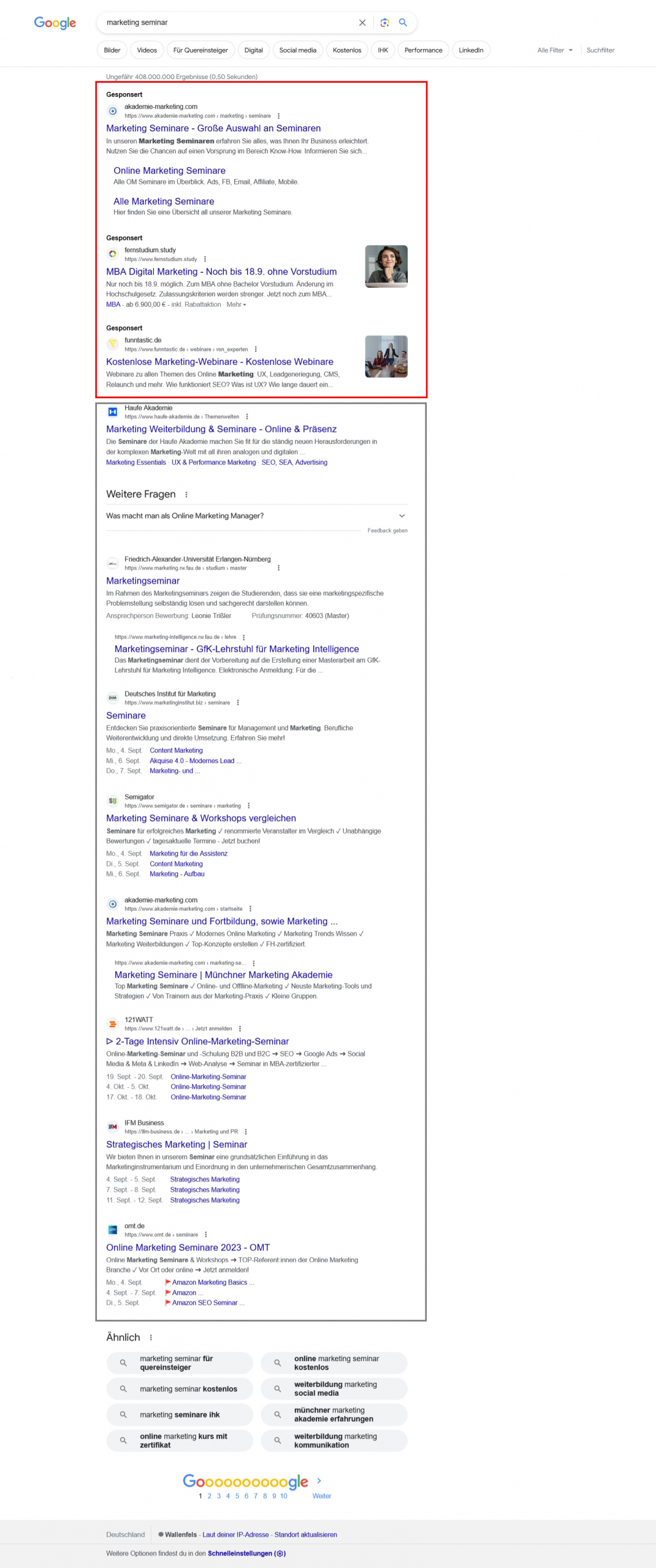 Google Suche 2023 Search