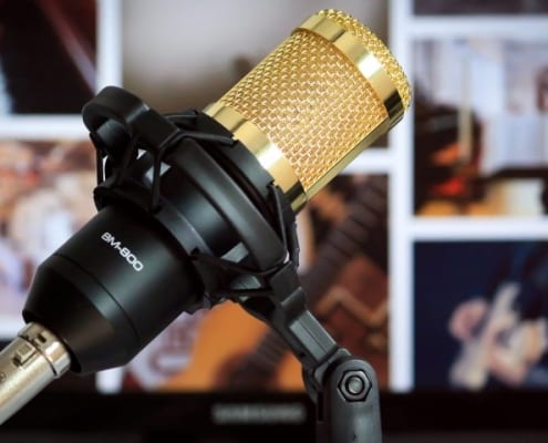 Podcast Marketing Microfon
